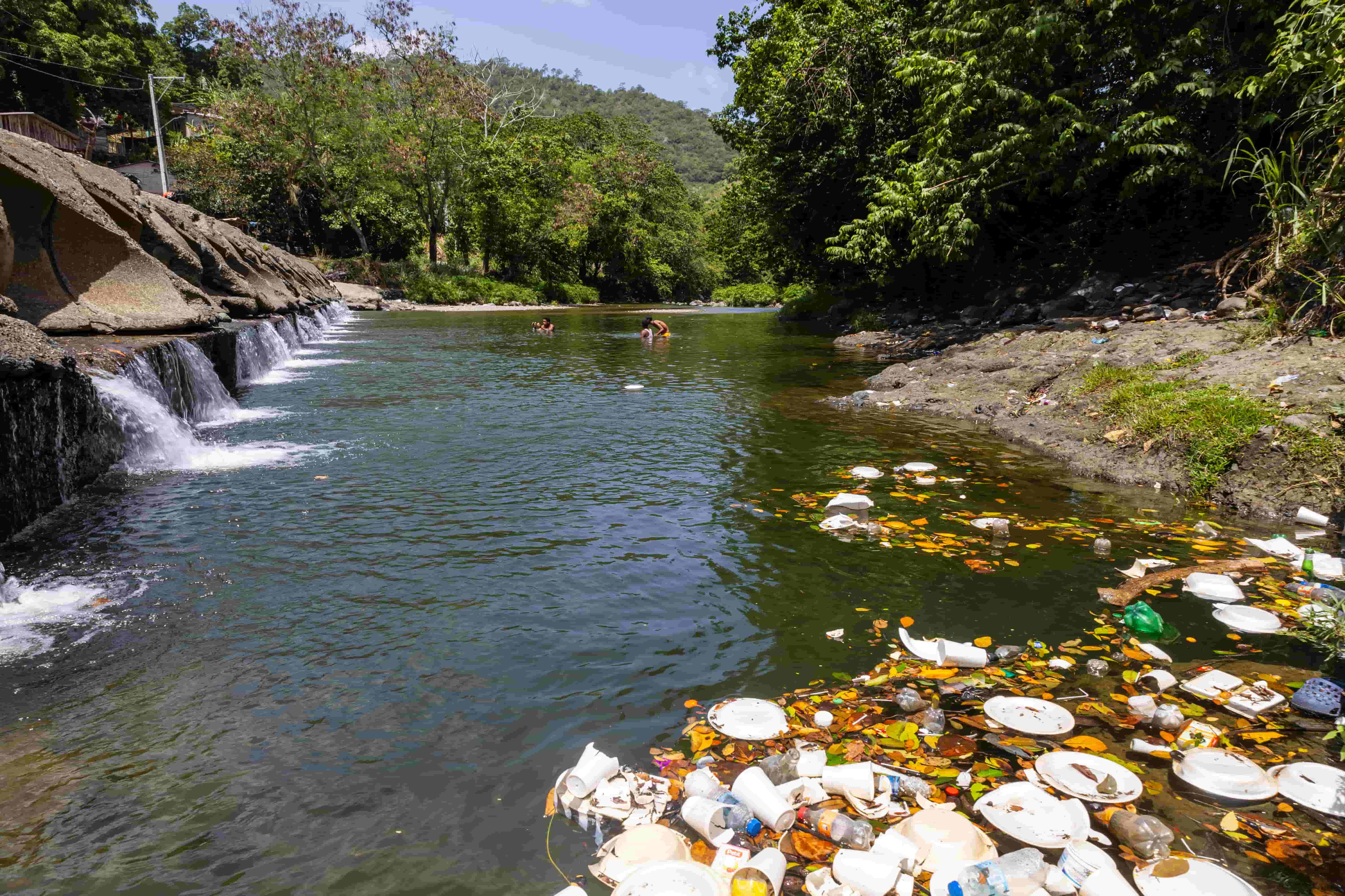 Río Yamí, en La Vega